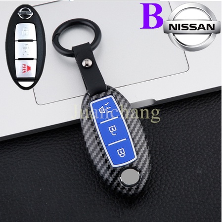 Casing Kunci Remote Mobil Bahan ABS Untuk Nissan Qashqai j10 J11 X-Trail t31 t32 Kicks Murano Altima Tiida Juke Note