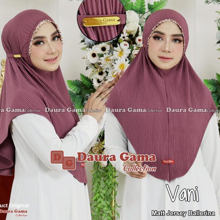 HIJAB VANI PLISKET RENDA || HIJAB RENDA VANI PLISKET ORI DAURAGAMA || HIJAB VANI PLISKET ORI BY DAURAGAMA