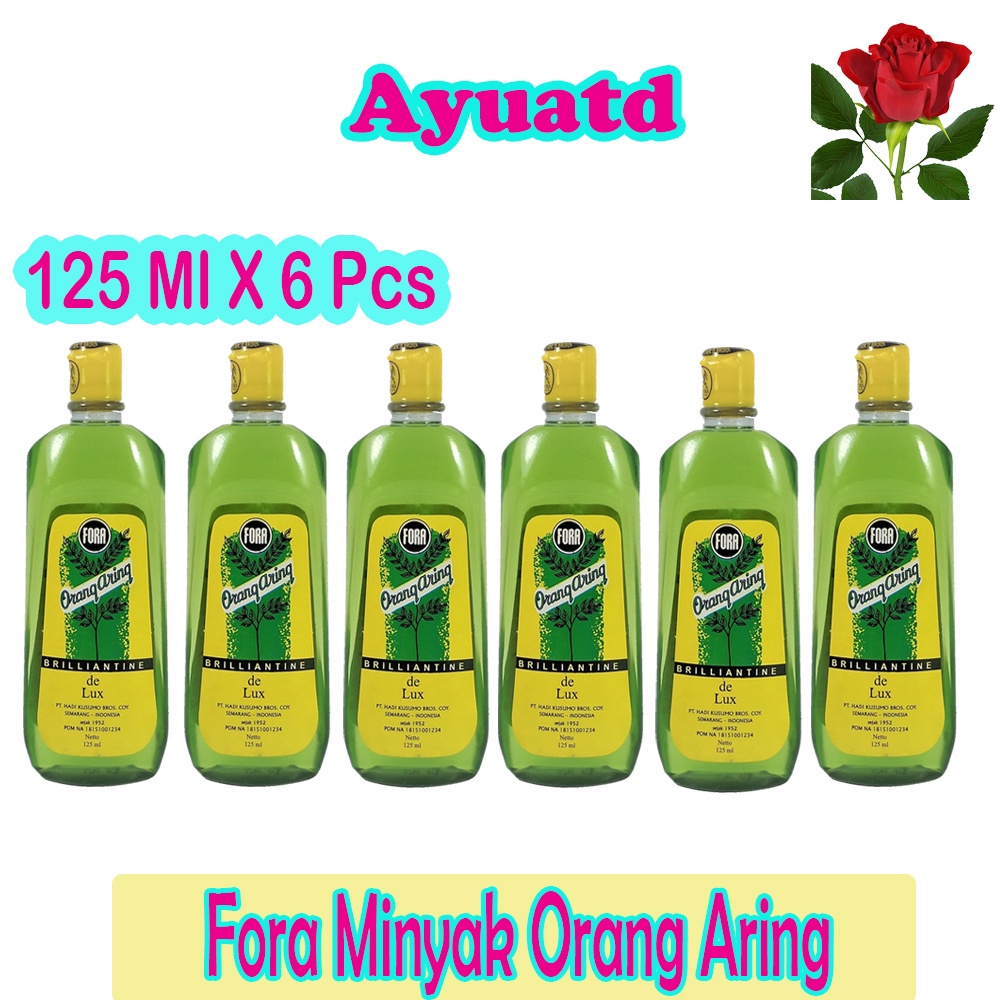 Minyak Rambut Orang Aring FORA 125 ml Paket 6pcs