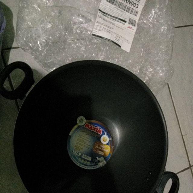 Penggorengan Maxim Wajan / Frying Pan / Wok Teflon Valentino 30 Cm