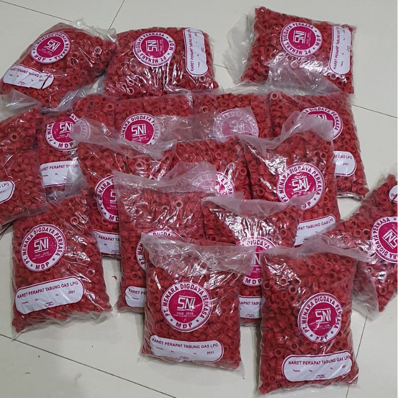 karet seal sil tabung gas elpiji / LPG SNI gas 3kg 5,5kg 12kg