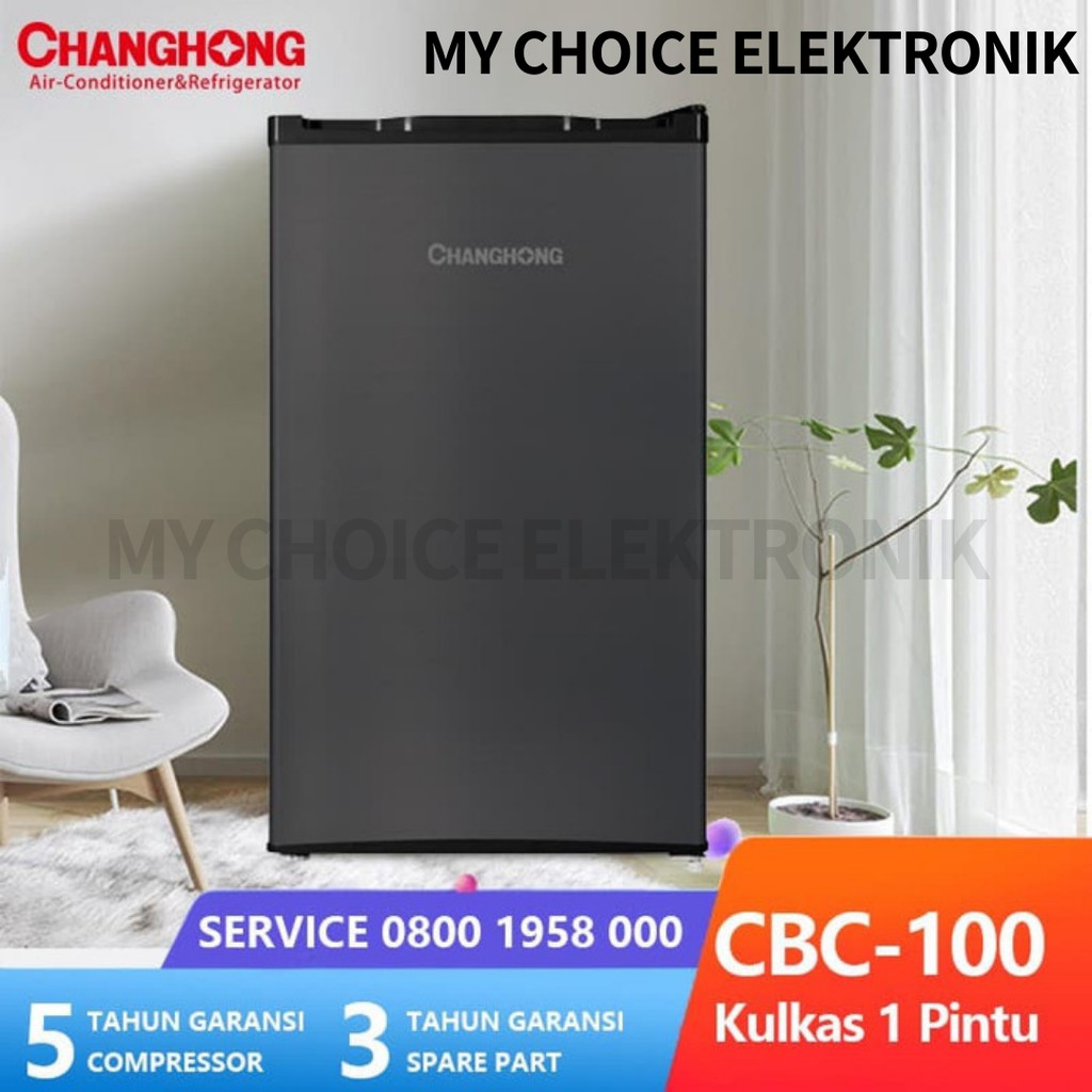 Changhong Kulkas Portable CBC-100 / CBC 100  (100Ltr ) (Black)