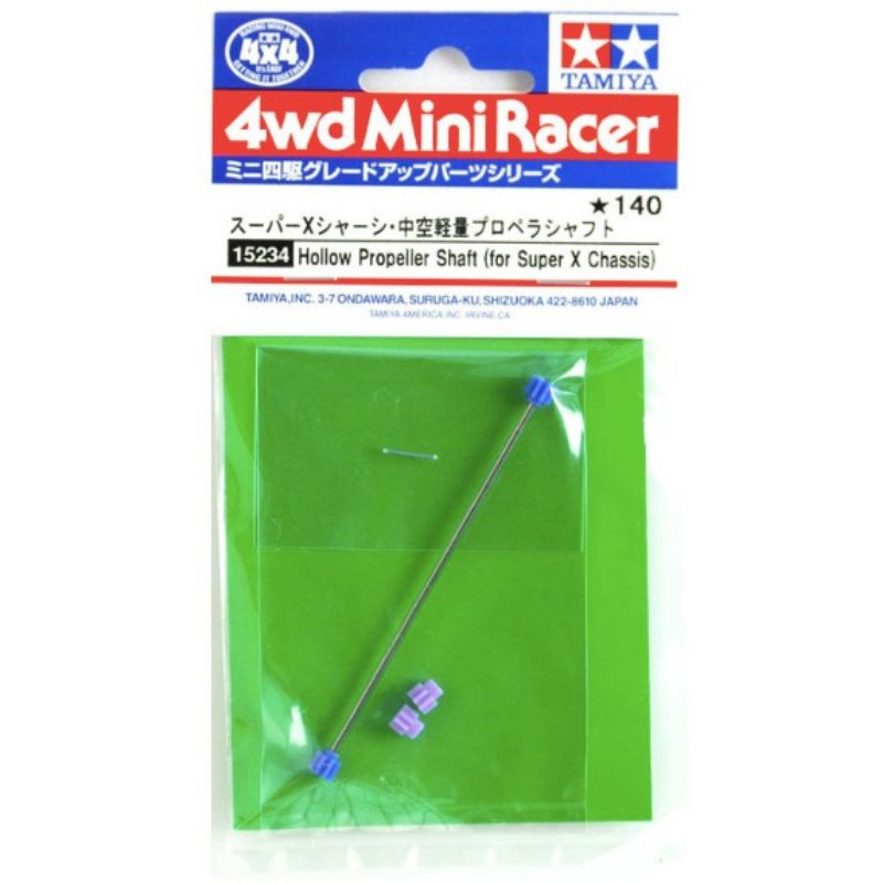 TAMIYA 15234 HOLLOW PROPELLER SHAFT (FOR SUPER-X / FMA CHASSIS)