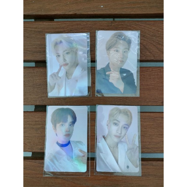 EVENT 3 OFFICIAL PHOTOCARD HOLO NACIFIC X STRAY KIDS (BACA DESKRIPSI)