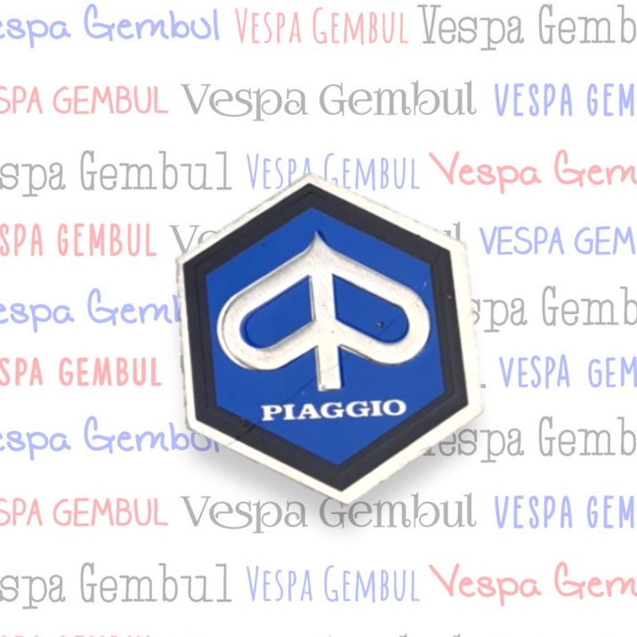Emblem Vespa Chung untuk stang (kecil) vespa Super Sprint ori italy