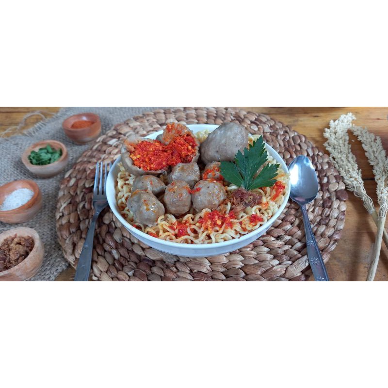 

Bakso Resep Mertua Baso Sapi Hot Jeletot + Kecil 500Gram