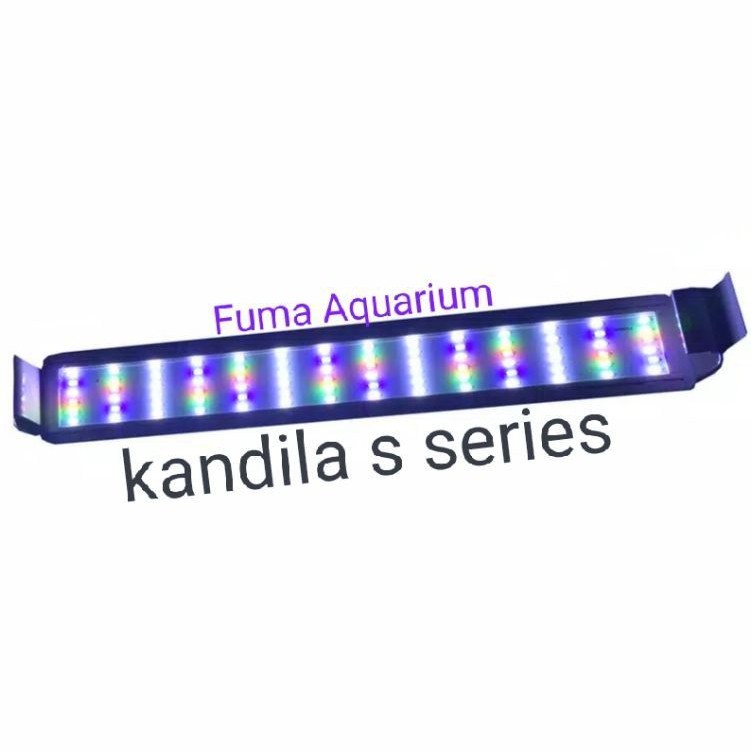 KANDILA LAMPU AQUARIUM LED S-SERIES S-300 12.5watt RGBW LED 60 titik