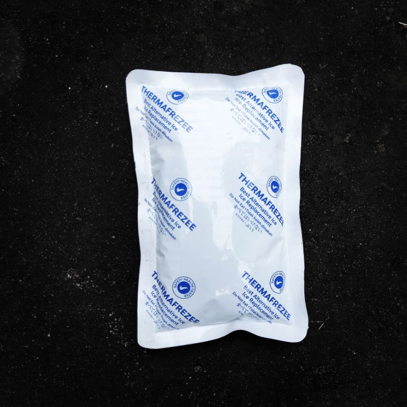 BLUE Thermafreeze 350gr siap pakai Suhu Extrem dan dingin lebih tahan lama kemasan sachet siap sudah isi gel ice pack ice gel