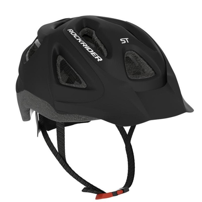 Btwin Helm Sepeda Gunung 100 Hitam Decathlon - 8403010 - M