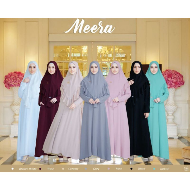 Meera Abaya Dress by Aden Hijab | Original Dress by Aden Hijab | Gamis Polos Premium