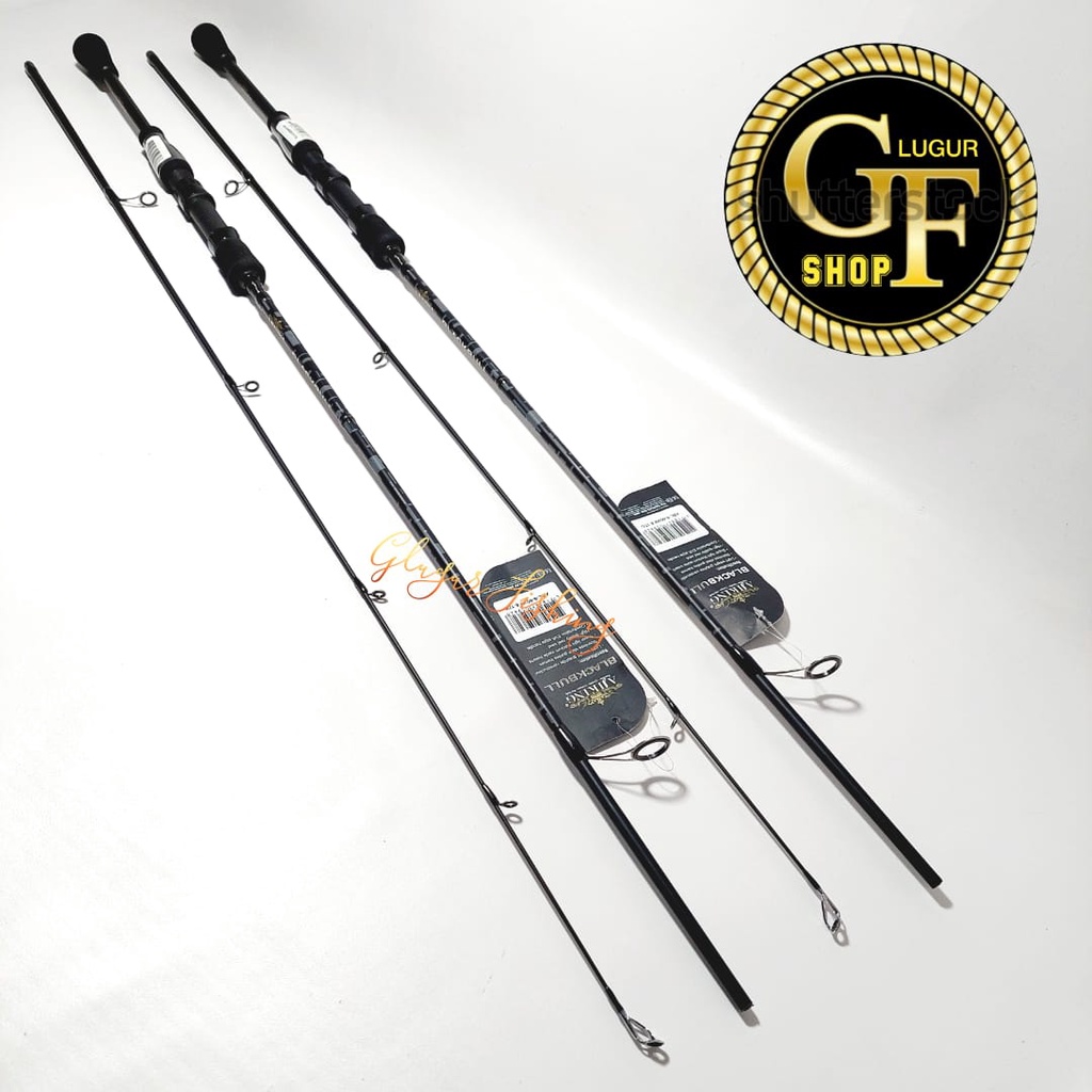 JORAN SPINNING AJIKING BLACK BULL ABL-S-602M - 8-17LB / SECTION: 2PCS