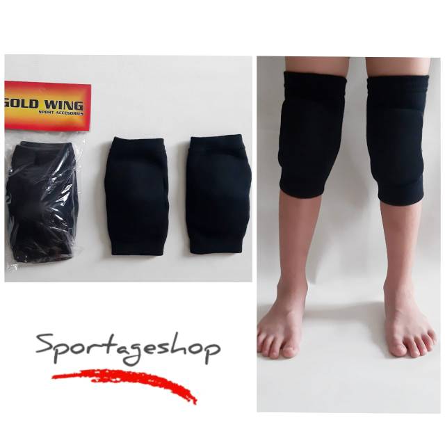 Knee Pad Kneepad Deker Lutut Busa Anak Bola Futsal Inline Olahraga murah