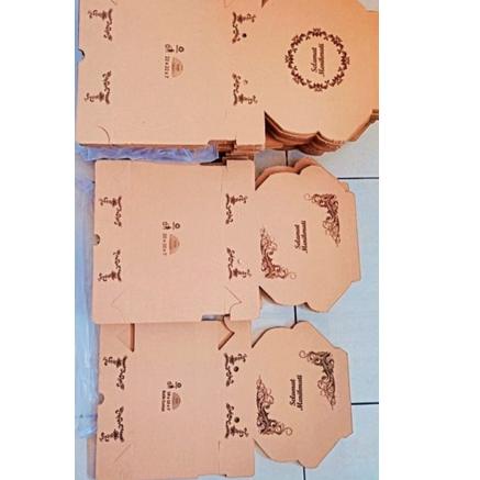 

☾ Promo!! DUS NASI 20X20 DUS COKLAT MOTIF KOTAK NASI + MIKA ㆄ