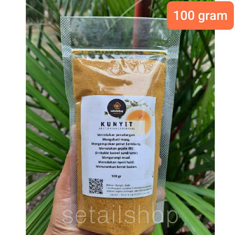 

Minuman Bubuk Kunyit / Kunir 100 Gram Herbal Termurah