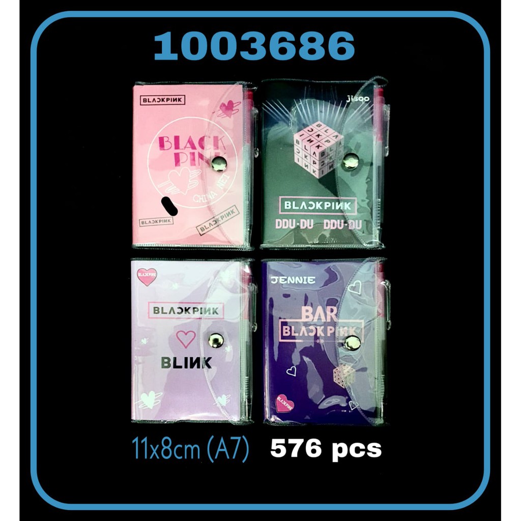

ILP Notebook Lux A7 1003686 Blackpink / Buku Catatan / Buku Spiral