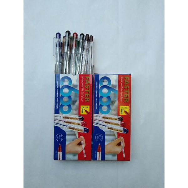 

pulpen faster hitam c600