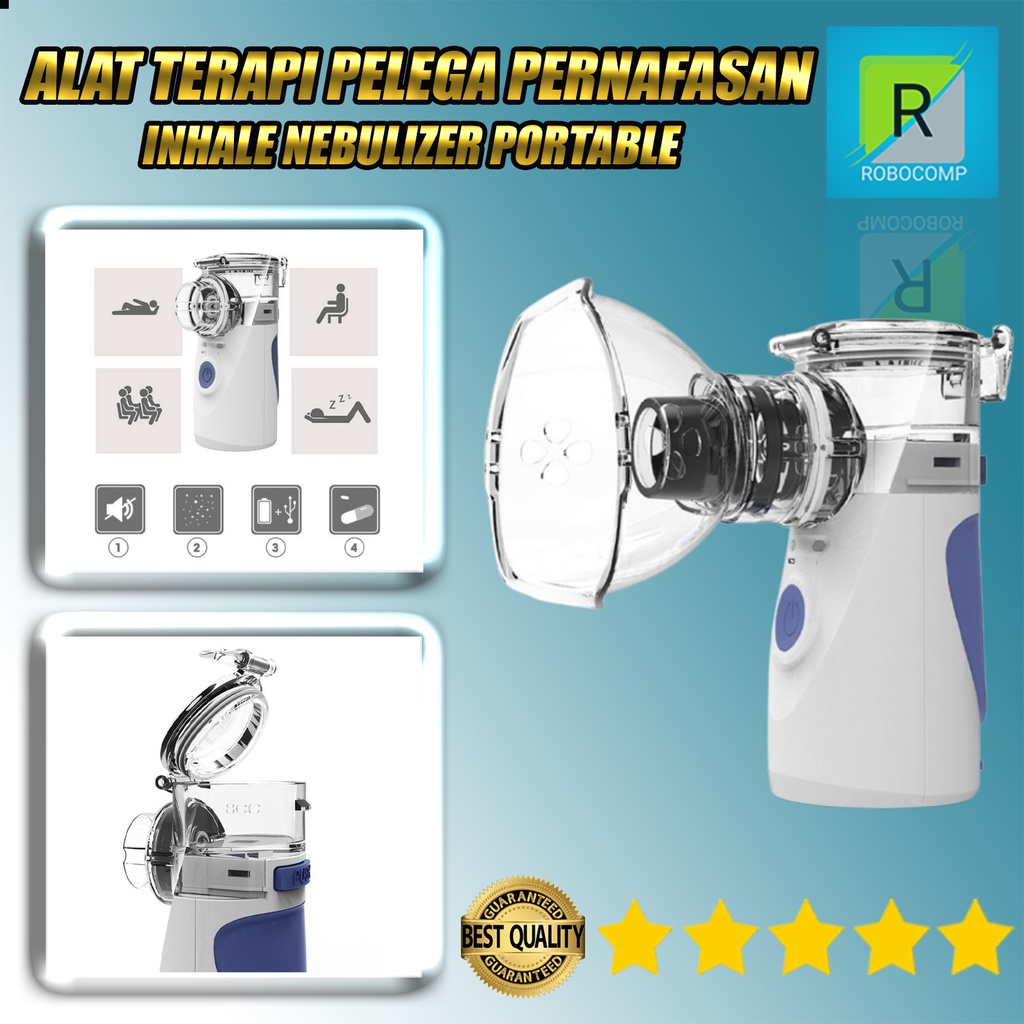 Alat Terapi Pelega Pernafasan Inhale Nebulizer Portable