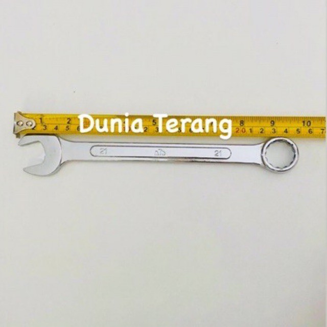 Kunci Ring Pas ATS 21 mm - Kunci Kombinasi 21mm - Combination Spanner