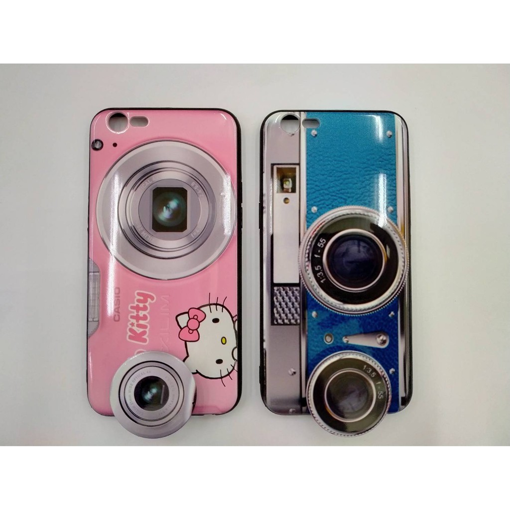 Casing OPPO A57 A39 Case Fuze Casing Camera GRATIS Popsocket Karakter Lucu