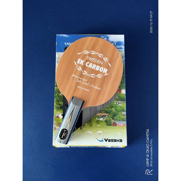 Yasaka Sweden Ek Carbon ST Blade Bat Bet Tenis Meja Pingpong