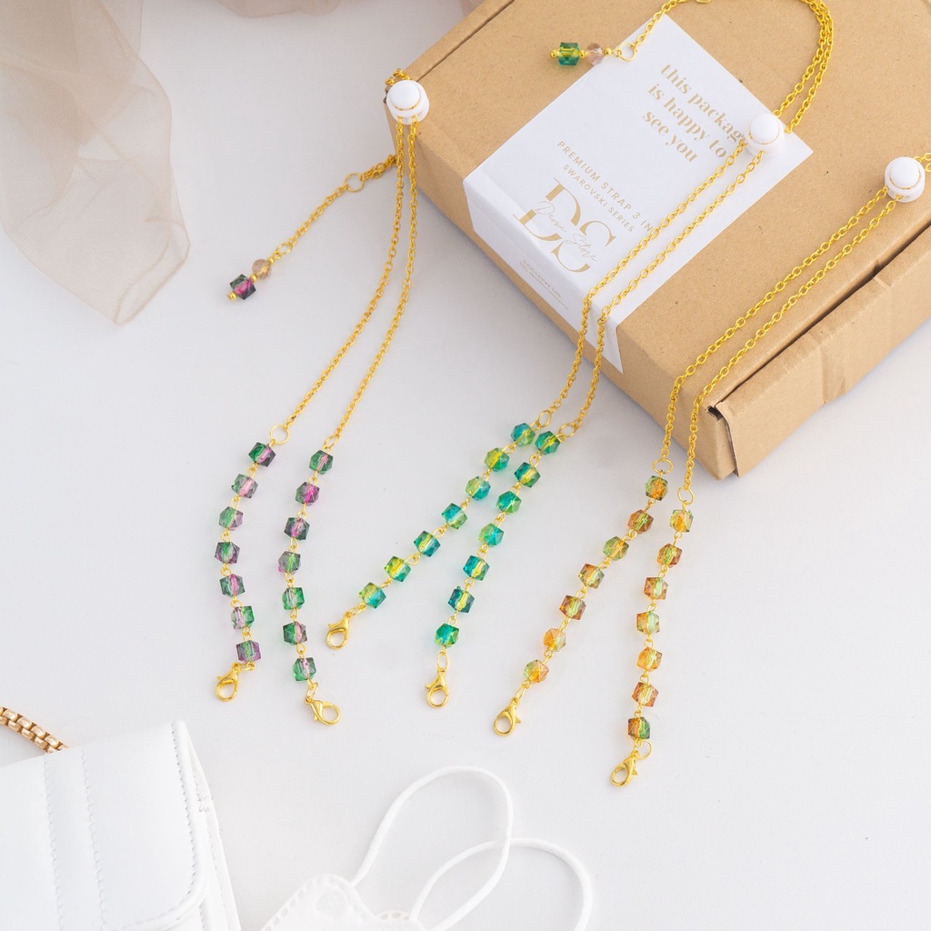 Premium Strap Mask Swarovski