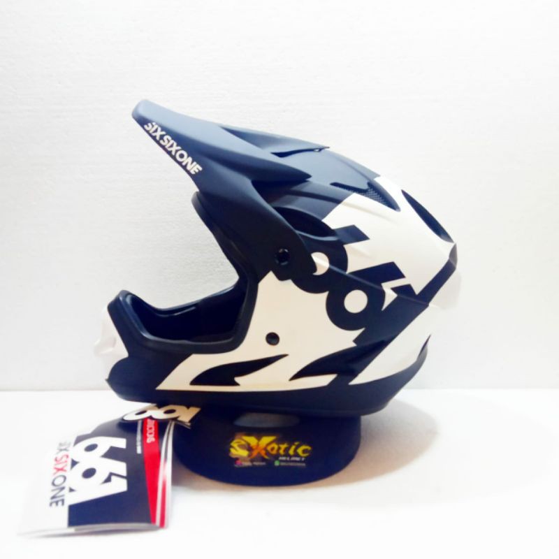 helm sepeda mtb downhill sixsixone comp 661