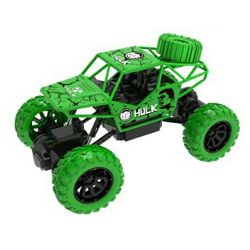 ( BISA COD ) Mainan Mobil Remote Control Avengers Superhero 1:20 - RC Off Road - Rock Crawler Motif Avengers