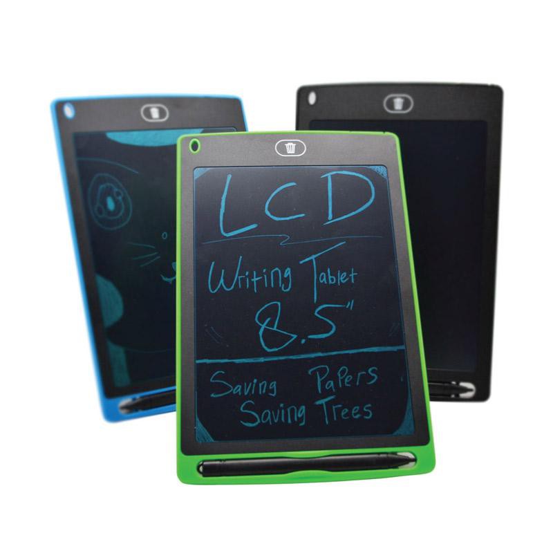 Papan Tulis Untuk Gambar Tulis LCD LED 8.5 | 12 Inch With Stylus Pen / LCD DRAWING WRITING TABLET