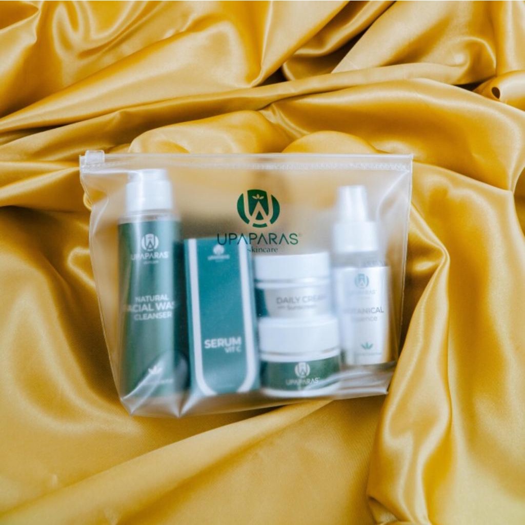 Paket Glowing Upaparas Glowpack Skincare Original Paket Pencerah Wajah BPOM Aman Bumil Busui Halal
