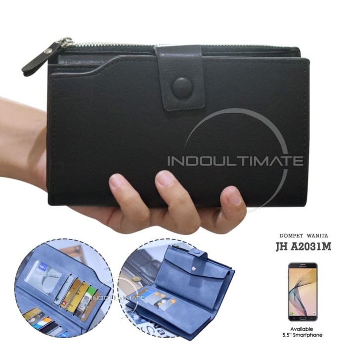 Dompet wanita A2031M import - Hitam