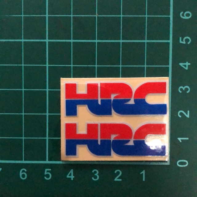 Stiker Honda sticker hrc kecil