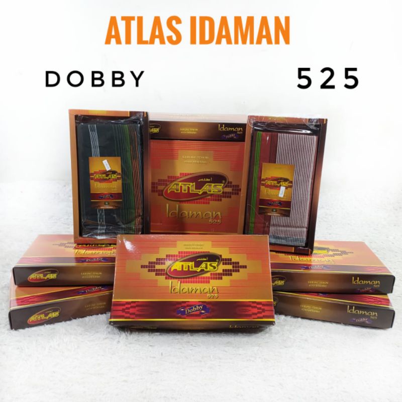 Sarung Atlas Idaman Dobby 525 Gold Ecer Grosir SN