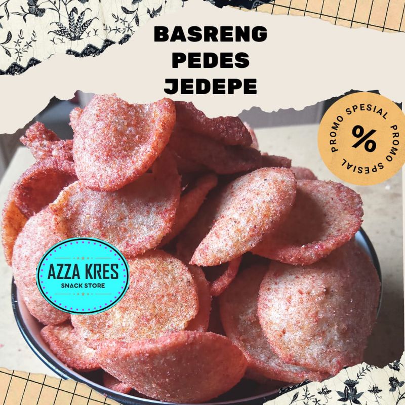 

Basreng Pedas Jedepe Snack Kekinian - Azzakres