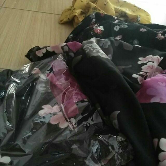 Atasan Wanita Batik Tunik Terbaru Kekinian Modern Kombinasi