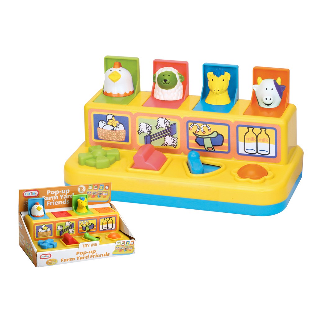 FUNTIME Pop Up Farm - Mainan Anak