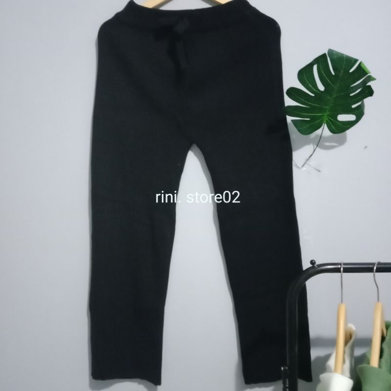 Celana Kulot Rajut Premium - Kulot Pants Salur