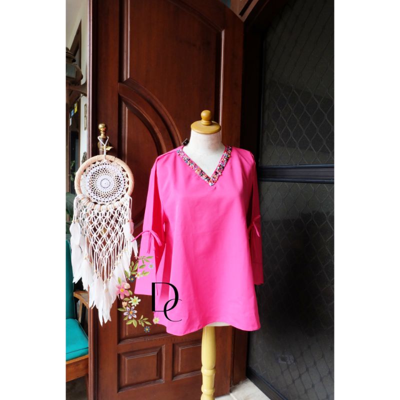 BLOUSE SIMPEL BAJU WANITA FASHION WANITA BLOUSE KEKINIAN REMAJA
