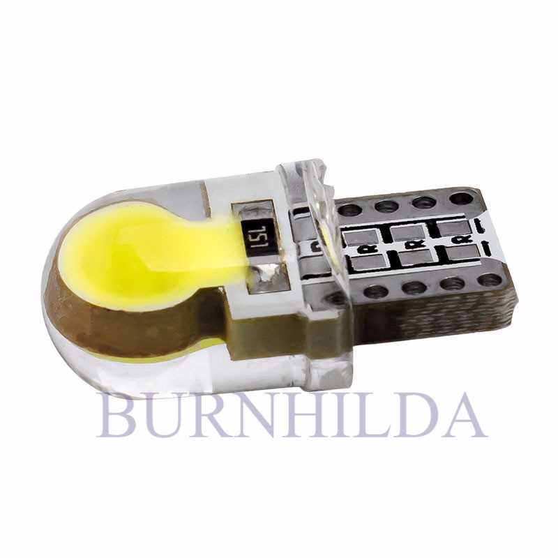 Lampu Mobil Headlight LED T10 W5W COB 2PCS