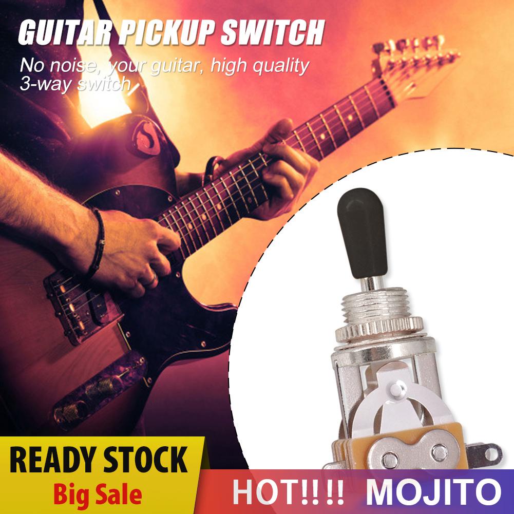 Toggle Switch Pickup Selector 3 Arah Dengan Tutup Tip Untuk Gitar