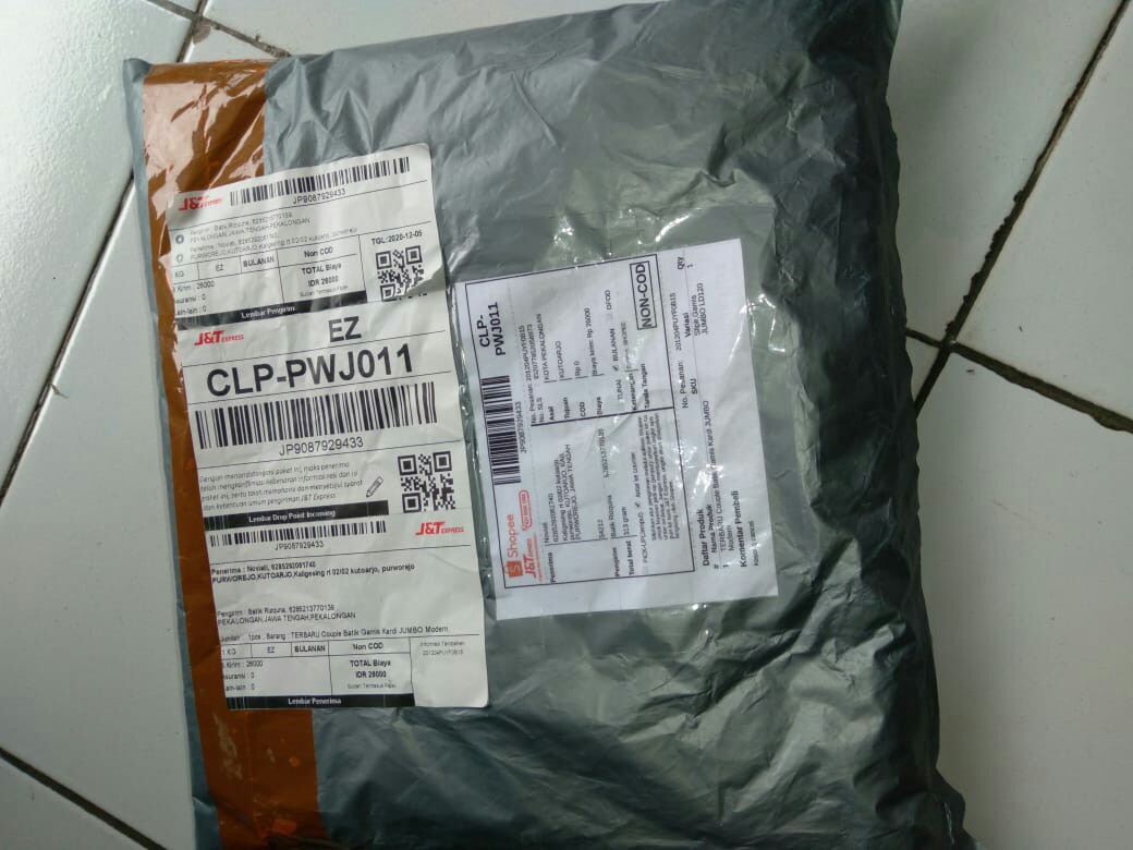 Gamis Batik Couple Kemeja Kardi Jumbo Modern