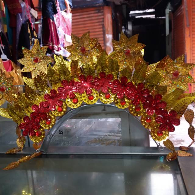 Aksesoris kepala sunting anak // Mahkota adat padang // Aksesoris kepala adat padang
