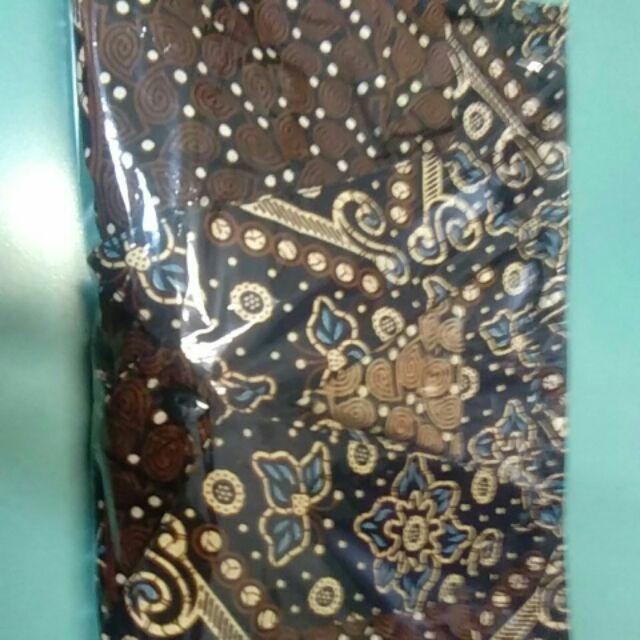 Kemeja Batik Hrb026 Hem Lengan Pendek Motif Abstrak