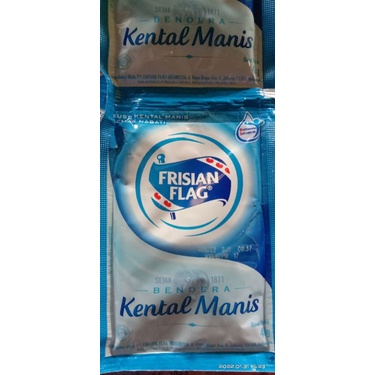 

susu sachet kental manis Frisian flag 38gr variant putih dan cokelat(pcs)