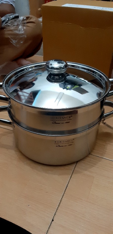 Bima Heritance Steamer 24cm 2 Susun Tingkat Panci Tim Bp121524