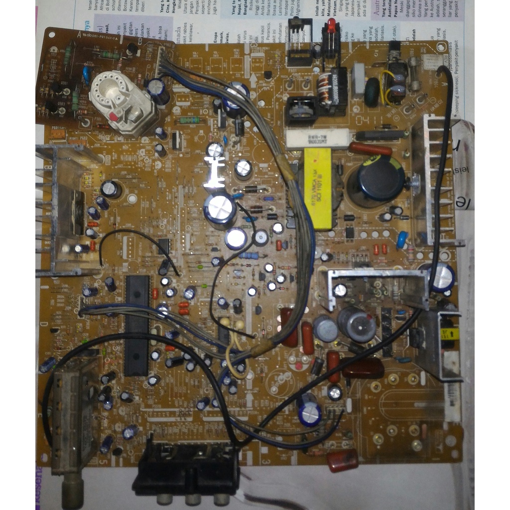 Mesin TV LG USlim 21 inch