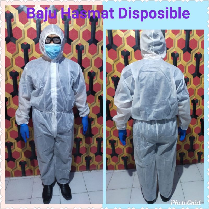 BAJU APD HASMAT DISPOSIBLE