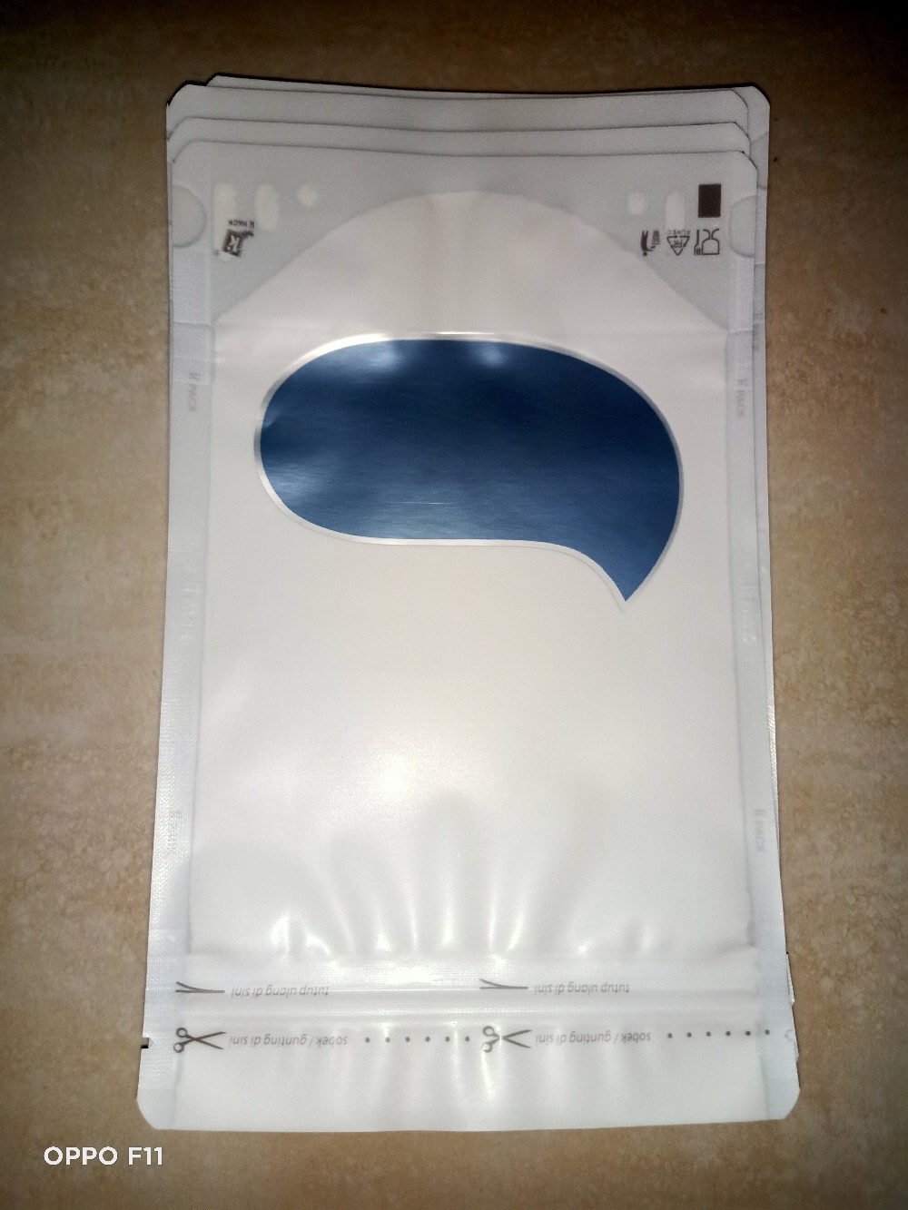 Standing Pouch Ziplock Doff + Window 13x20cm