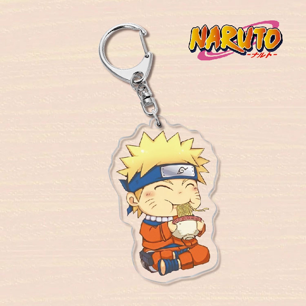 Lanfy Gantungan Kunci Motif Anime Naruto Bahan Akrilik