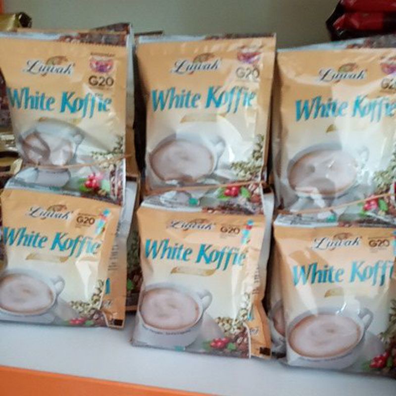

LUWAK White Koffie original 20 g x 10