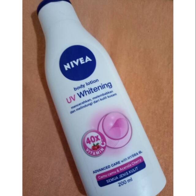 nivea body lotion uv whitening